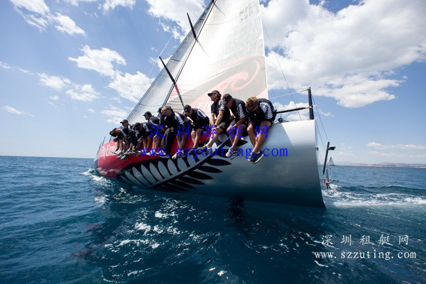 中国首支29er级职业帆船队出征马来西亚世青赛