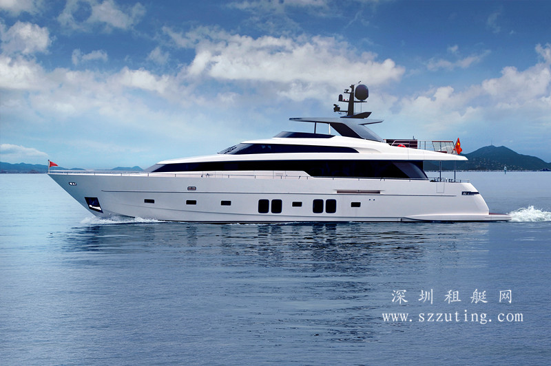 意大利圣劳伦佐SL96游艇亮相2015深圳国际游艇展