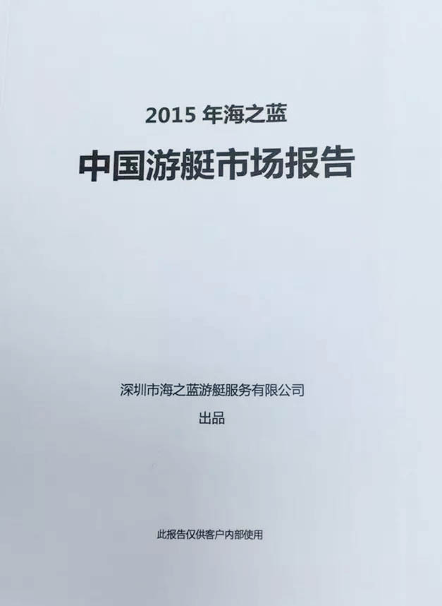 中国游艇市场报道